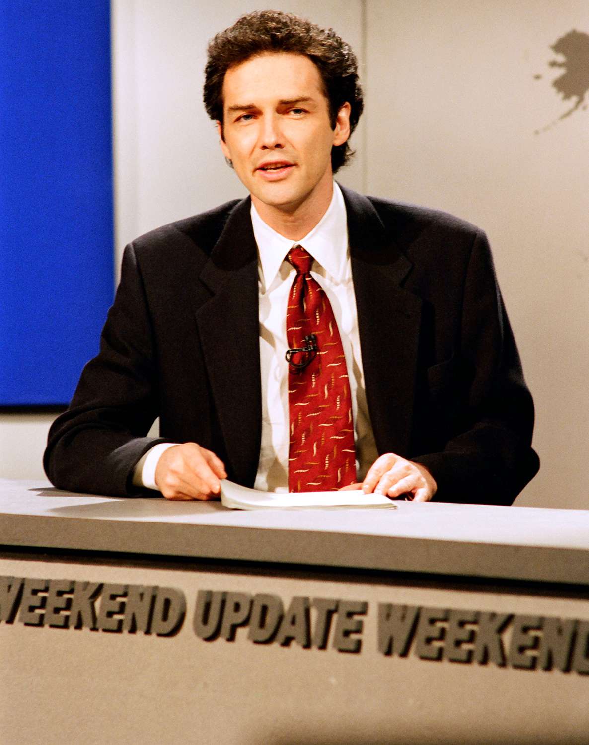 Norm Macdonald at the Weekend Update desk